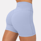 PAVOI ACTIVE Buttery Soft Shorts for Women - High Waisted Workout Shorts - 4" & 6" No Front Seams Gym Shorts - Flexflow