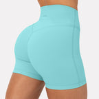 PAVOI ACTIVE Buttery Soft Shorts for Women - High Waisted Workout Shorts - 4" & 6" No Front Seams Gym Shorts - Flexflow